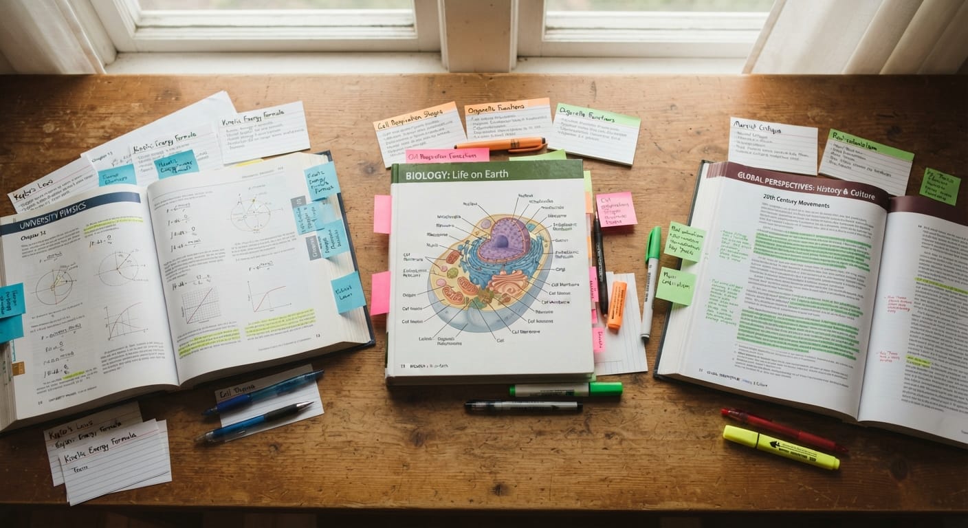 Three students each finding a different IGCSE subject hardest