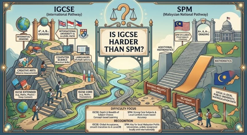 Is IGCSE Harder Than SPM?